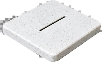 White Marble lid Wipe Box product view